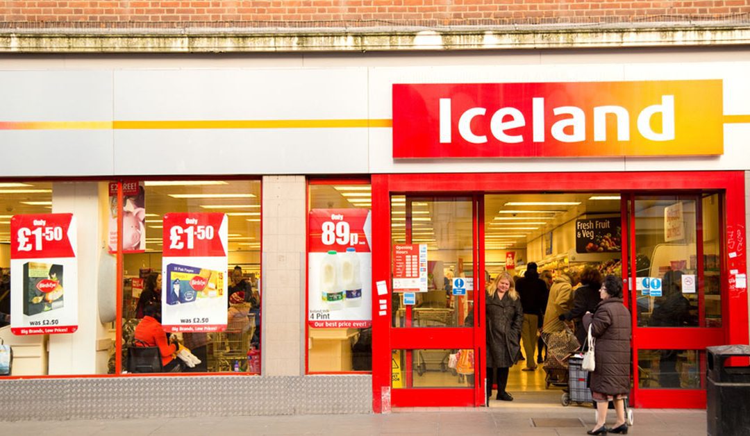 Iceland store packaging update